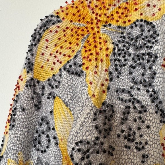 Floral Beaded Sweater ASO Rory Gilmore - Picture 4 of 7